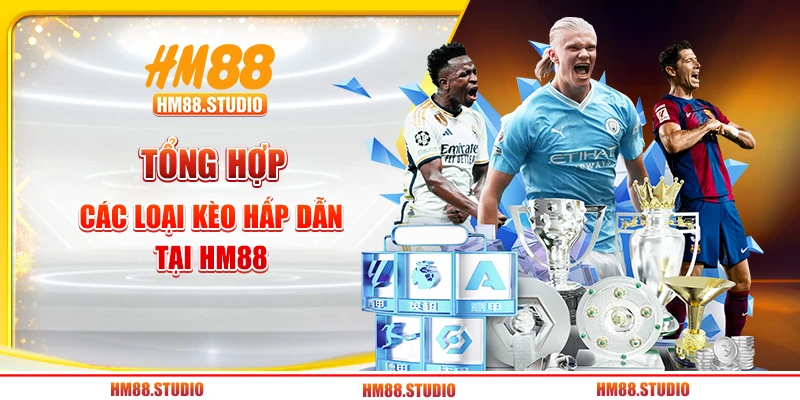 Tổng hợp các loại kèo hấp dẫn tại HM88